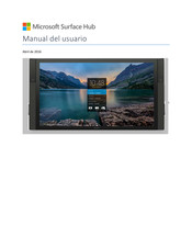 Microsoft Surface Hub Manual Del Usuario