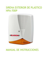 Elkron HPA-700P Manual De Instrucciones