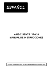 JUKI AMS-221ENTS/IP-420 Manual De Instrucciones