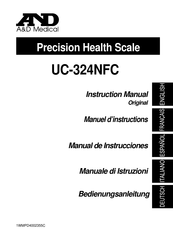 A&D Medical UC-324NFC Manual De Instrucciones