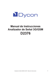 Dycon D2376 Manual De Instrucciones