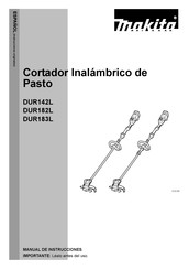 Makita DUR142L Manual De Instrucciones