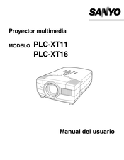Sanyo PLC-XT11 Manual Del Usuario