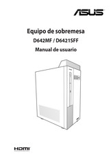 Asus D642MF Manual De Usuario