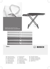 Bosch Sensixx'x TDN1700P Instrucciones De Uso