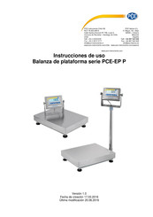 PCE Instruments PCE-EP 150P Instrucciones De Uso