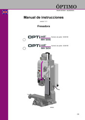 OPTIMO OPTImill MH 50G Manual De Instrucciones