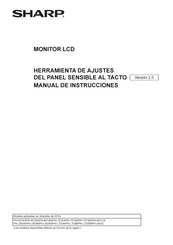 Sharp PN-L603B Manual De Instrucciones