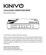 Kinivo K300 Manual Del Usuario