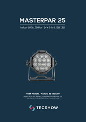 TECshow MASTERPAR 25 Manual De Usuario