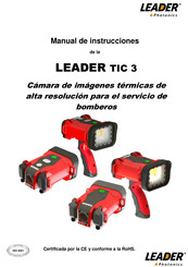 Leader TIC 3 Serie Manual De Instrucciones