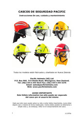 Pacific Helmets F15 Instrucciones De Uso