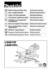 Makita LS0815F Manual De Instrucciones