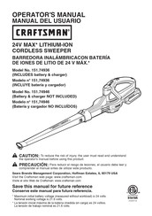 Craftsman 151.74936 Manual Del Usuario