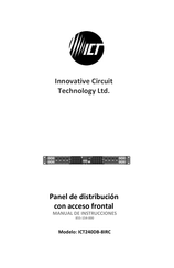 ICT ICT240DB-8IRC Manual De Instrucciones