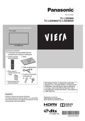 Panasonic Viera TC-L50EM60E Instrucciones De Operación