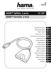 Hama A 120 Instrucciones De Uso