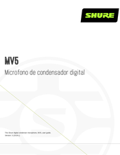 Shure MV5 Manual De Instrucciones