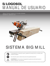 Logosol BIG MILL Manual De Usuario