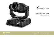 thomann Stairville MH-X50+ LED Spot Manual De Instrucciones