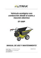 Alitrak DT-500P Manual De Uso Y Mantenimiento