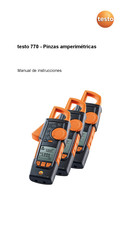 testo 770 Manual De Instrucciones