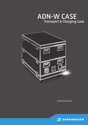 Sennheiser ADN-W CASE Instrucciones De Uso