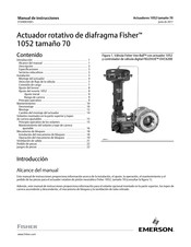 Emerson Fisher 1052 Manual De Instrucciones