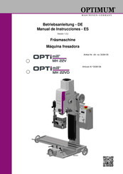 Optimum OPTImill MH 22VD Manual De Instrucciones