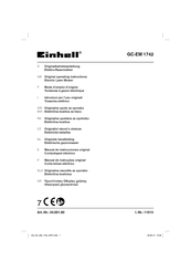 EINHELL GC-EM 1742 Manual De Instrucciones Original