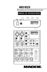 Mackie 402-VLZ3 Manual De Instrucciones