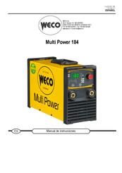 Weco Multi Power 184 Manual De Instrucciones