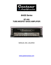 Gaetano BASS Serie Manual Del Usuario