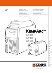 Kemppi KempArc DT 400 Manual De Instrucciones