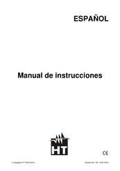 HT HT701 Manual De Instrucciones