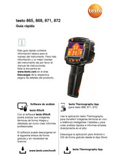 testo 871 Guía Rápida