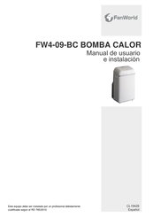 FanWorld FW4-09-BC Manual De Usuario E Instalacion