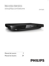 Philips DVP3600 Manual Del Usuario