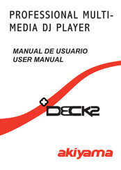 Akiyama DECK2 Manual De Usuario