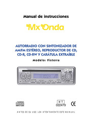 Mx Onda Fisterra Manual De Instrucciones