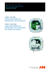 ABB Busch-Infoline 1520/1 UKZ-500 Manual De Instrucciones
