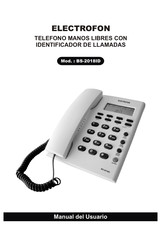 ELECTROFON BS-2018ID Manual Del Usuario