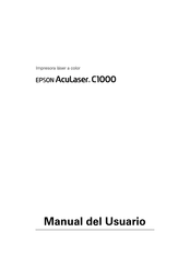 Epson AcuLaser C1000 Manual Del Usuario