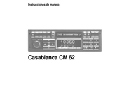 Blaupunkt Casablanca CM 62 Instrucciones De Manejo