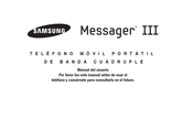 Samsung Messager III Manual Del Usuario