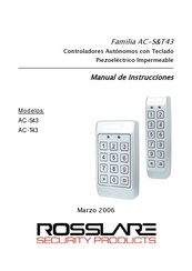 Rosslare AC-S43 Manual De Instrucciones