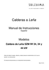 SOLZAIMA IW 34 kW Manual De Instrucciones