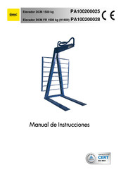 Unic PA100200025 Manual De Instrucciones