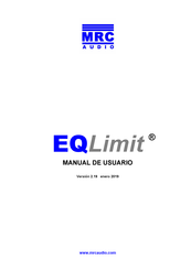 MRC AUDIO EQLimit Manual De Usuario