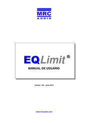 MRC AUDIO EQLimit Manual De Usuario